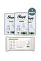 Natural Ultra Sensitive Hygienic Daily Pads Long 96 Pieces, Natural 60-Pack Wet Wipes and Rosie - 2