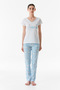 طقم بيجامة بنقشة البجعة - 8