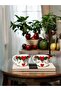 Kokina Patterned Special Design Handmade Ceramic Mug Coffee Cup Mug - 3