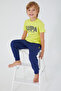 Boys' Neon Yellow Pajama Set 50273855-VR168