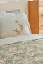 Cindy 100% Cotton Single Duvet Cover Set Green - 5