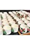 Handmade 24 Carat Gold Decorated, Embossed Christmas Tree, Christmas Tree, Pine Tree, Christmas Mug - 7