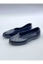 Trabzon Black Rubber Shoes Lacing and Garden Shoes - 2
