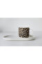 Porcelain Leopard Print Nescafe Cup - 3