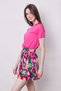 Women's Crew Neck Wrinkle-Free Span Blended Stylish Short Sleeve Lycra T-Shirt Blouse-Fujya - 6