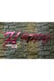 Pink Colored Metallic Happy Birthday Handwritten Banner - 3