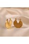 Steel Women's Earrings, Sunshine, Gold Color, No:53 - 3