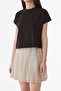 Basic Crew Neck Oversize T-Shirt - 6