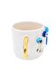 24 Carat Gold Embroidered, Evil Eye, 100% Handmade, Double Turkish Coffee Cup - 4