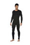 Men's Thermal Long Sleeve Set 2 Pieces (Black-Smoke) - Berrak / 757-755