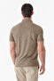 Buttoned Polo Neck T-Shirt - 5