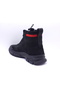 24K584 Knitwear High-Top Suede Boots (Mold 1 Size Small) - 5
