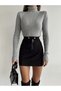 Unisex Pack of 4 Cobalt Blue Gray Black White Cotton Turtleneck Slimfit Turtleneck Sweater - 5