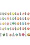 Large Size Open Star 17 Teeth Cream Sense 35X19X50 mm |   Imported Cream Bag Gift (Dy-8Ft) - 4