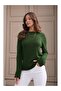 Green Massi Model Thin Mercerized Knitwear
