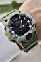Green Color Analog and Digital 2 Year Warranty Men Wrist Watch - 2