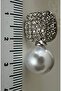 Full Jewelled Minimal Pearl Earrings - 5