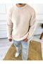 Sweater Oversize Anti-Pilling Fleece Sweater Loose Fit Natural Cotton Comfortable Cut Loose Plush Sweater - 5