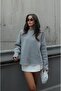 Gray Pratt Raised Slit Sweatshirt - 7