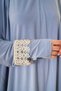 Seasonal Double Piece Women's Hijab Embroidered Prayer Dress, Anti-Sweat Prayer Clothing - 3