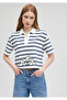 Tasmanian Monster Printed Navy T-shirt Crop / Short Cut1612490-84634