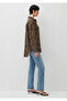 Leopard Printed Shirt Loose Fit / Loose Relaxed Cut 1210983-88691 - 5