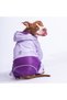 Lilac-Purple BiColor Medium and Large Breed Dog Jumpsuit Raincoat Dog Raincoat Dog Outfit - 3