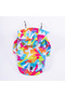 Mosaic Fleece Medium and Large Breed Dog Coat Dog Raincoat Dog Dress Dog Outfit - 4