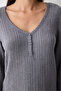 Cozy Time Gray Multicolor Trousers Pajama Set - 3