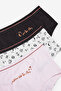 Girl's the Stars 3-Piece Multicolor Hipter Panties - 5