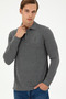 Men's Anthracite Melange Base Sweatshirt 50289062 -Vr081 - 3