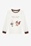 Cotton Girl's Gross 2-Piece Multicolor Pajamas Set - 3