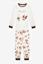 Cotton Girl's Gross 2-Piece Multicolor Pajamas Set - 2