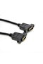 HDMI Female to Female Mountable Panel Type HDMI Extension 30cm - 2