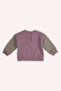 Baby Girl Print Detailed Dusty Rose Sweatshirt - 2
