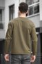 Boccel Brooklyn Printed Striped Otoban Fabric Slim Fit Lycra Men's Sweatshirt - 4