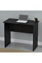 Modern MP1 Study Table 90x45 Plain Desk, Executive Desk, Computer Workstation Black - 4
