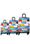 (My#15 Plates) LUGGAGE COVER SET FOR LUGGAGE (CABIN MEDIUM AND LARGE) - 2