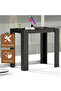 Modern Study Desk Support, Modern Executive Desks Ideal for Office, Home - Black - 4