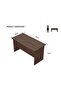 MP1 140x80 Writing Table Without Drawers - Brown - 4