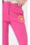 Pink Women's Sweatpants - Pockets and Cuffs
