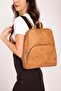 Women's Daily Stylish Backpack Ald.1025 Tan