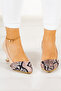 Laura Ten Snake Heeled Shoes 6 Cm. - 3