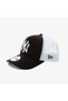 A-Frame Trucker Kids Black Hat