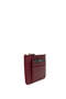Men's Genuine Leather Claret Red Card Holder - 2