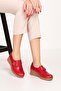 Genuine Leather Anatomical Sole Comfortable Rubber Detailed Shoes Elnr.5869
