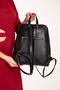 Women's Daily Stylish Backpack Ald.1025 Black - 4