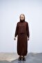 Ayben Knitwear Dress Brown
