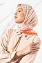 وشاح نسائي ناعم ذو مربعات صغيرة - 3