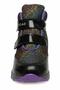 Snowshell Kids Boots Shoes Buck4183Black-Purple - 3